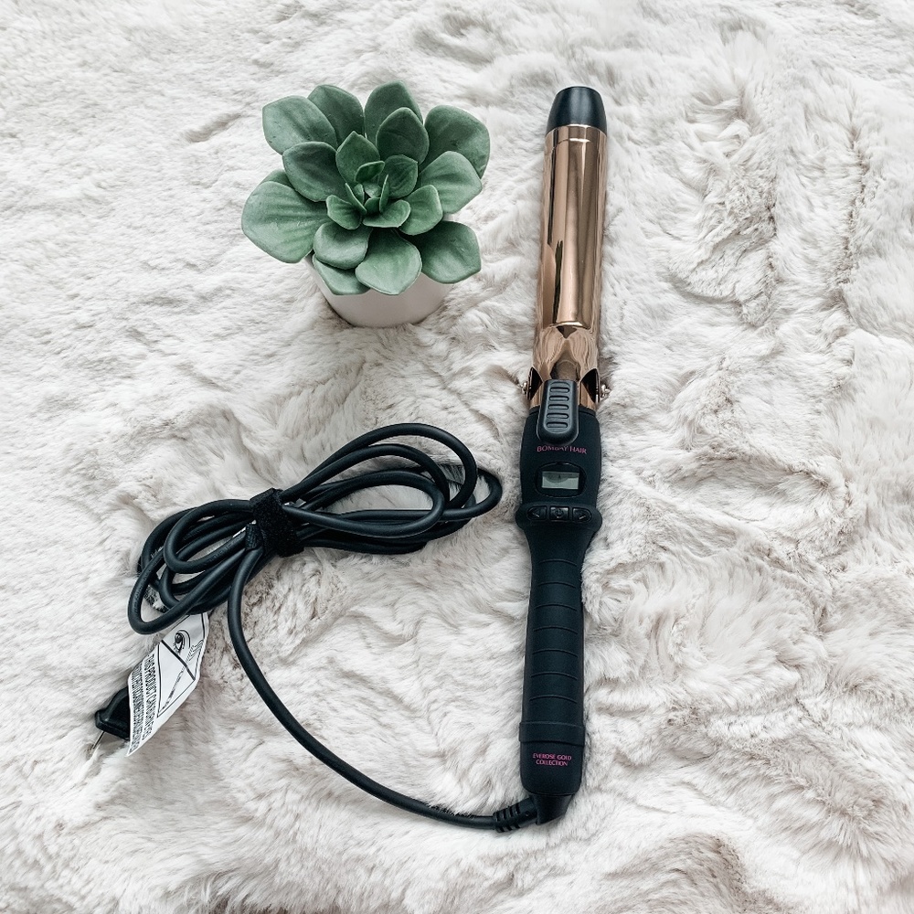 Bombay hair Everose Gold Collection Curling Iron- 1.25"